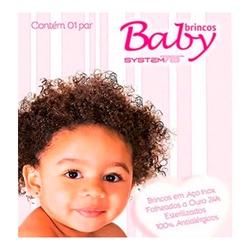 Brincos Studex System 75 Baby Daisy Rubi