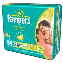 Fr Pampers Confort Sec M 24 Und *