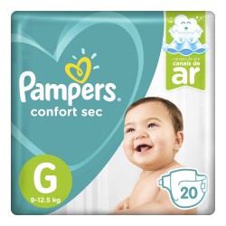 Fr Pampers Confort Sec G 20 Und *