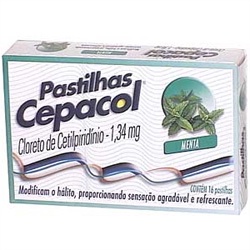 Cepacol Past.menta 16 Und