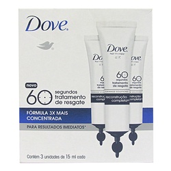 Ampola Dove Reconst. Completa 3x15 Ml