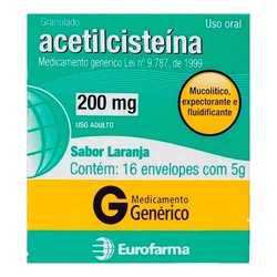 Acetilcisteina 200 (g)eur. 16env