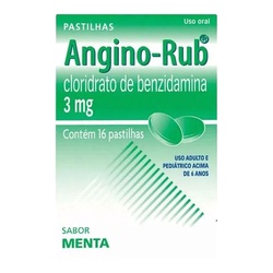 Angino-rub Menta 16past