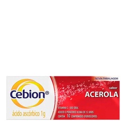 Cebion 1g Acerola C/10 Cpr