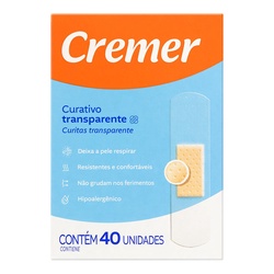 Curativo Cremer Transp. 40 Und