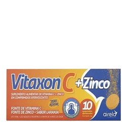 Vit.c 1g Vitaxon Zinco C/10cp