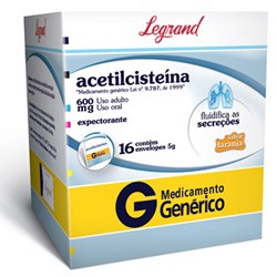 Acetilcisteina 600 (g)leg. 16env