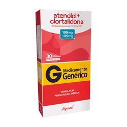 Atenolol+clort. 100/25mg (g)(leg) C/30 C