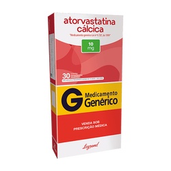 Atorvastatina 10mg (g)(leg) C/30 Cpr