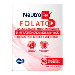 Neutrofer Folato D 90cpr Rev