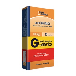 Aceclofenaco 100mg (g)nvq. 12cpr
