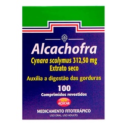 Alcachofra 312,5mg (aspen) 100cpr