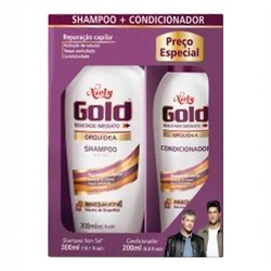 Kit Niely Gold(sh 300ml+co 200ml)liso Pr