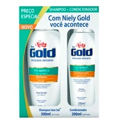 Kit Niely Gold(sh 300ml+co 200ml)argan