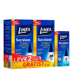 Adoc Linea Liq (sucralose) 75 Ml + 25ml
