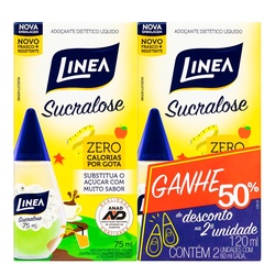 Adoc Linea Liq (sucralose) 75ml 50% 2uni