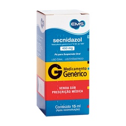 Secnidazol 450mg Susp.po (g)(ems) C/15 M