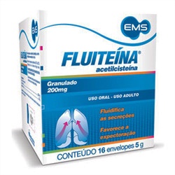Acetilcist(fluiteina)200mg Gran 16 Env