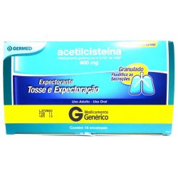 Acetilcisteina 600 (g)ger. 16env