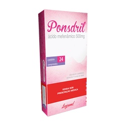 Acido Mefenam 500mg(ponsdril(leg)c/24cpr