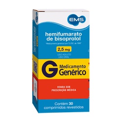 Bisoprolol 2,5mg C/30 Cpr
