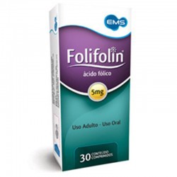 Acido Folico(folifolin)5mg Ems 30cpr