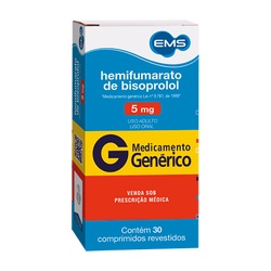 Bisoprolol 5mg C/30 Cpr