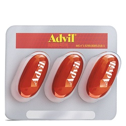 Advil 400mg Gel 3caps