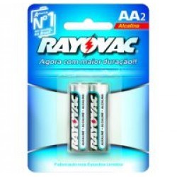 Pilha Rayovac Alcalina Aa 02und