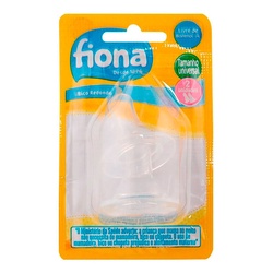 Bico Fiona Natur Silicone 8381 02und