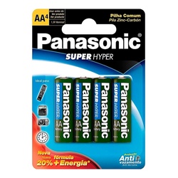 Pilha Panasonic Pequena Aa 04und