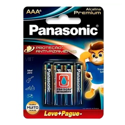 Pilha Panasonic Evolta Aaa Lv-6 Pg-5