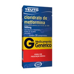 Metformina 500mg Teu. 30cpr
