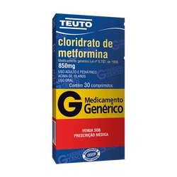 Metformina 850mg (g)teu. 30cpr