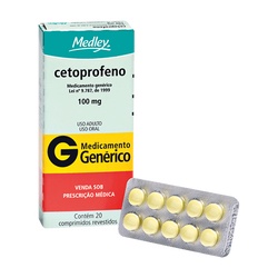 Cetoprofeno 100mg (g)(med) C/20 Cps