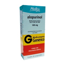 Alopurinol 100mg (g)(med) C/30 Cpr