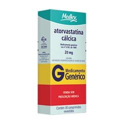 Atorvastatina 20mg (g)(med) C/30 Cpr