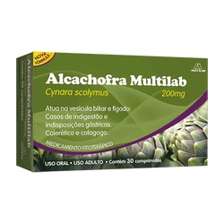 Alcachofra 200mg (mult) C/30 Cpr
