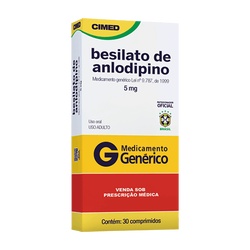 Anlodipino 5mg (g)(cim) 30cpr