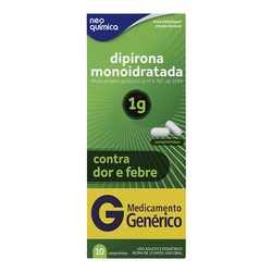 Dipirona 1g (g)(neo) 10cpr