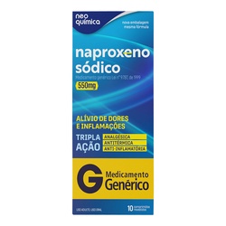 Naproxeno 550mg (g)(neo) 10 Cp