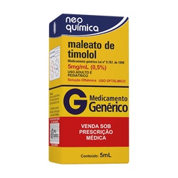 Timolol Col.0,5% Balc (g)(neo) C/05 Ml