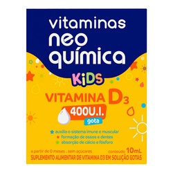 Vitaminas Neo Vit D 400ui Gts 10ml