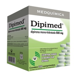 Dipirona(dipimed)500mg Mdq 10 Cpr