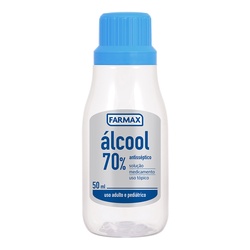 Alcool 70% (farmax) 50 Ml