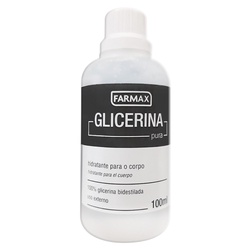 Glicerina Bi-destilada (farmax) 100ml