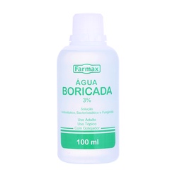 Agua Boricada (farmax) 100 Ml