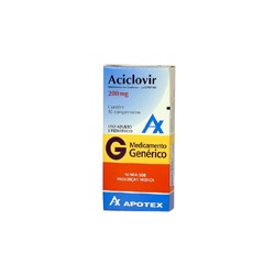 Aciclovir 200mg (g)(ran) C/10 Cpr