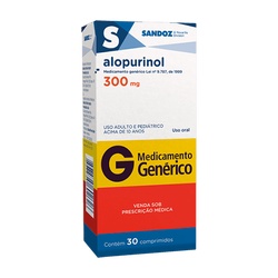 Alopurinol 300mg (g)(sdz) C/30 Cpr