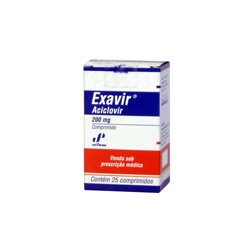 Exavir 200mg C/25 Cpr